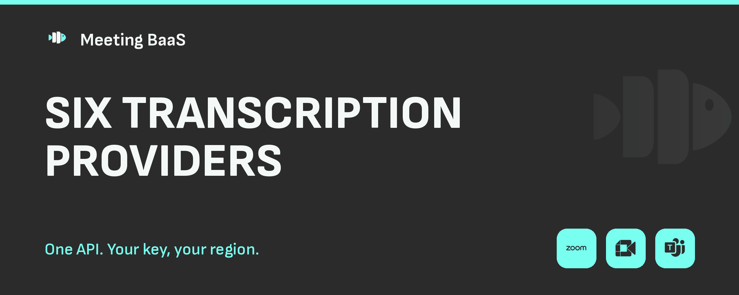 Six Transcription Providers, One API